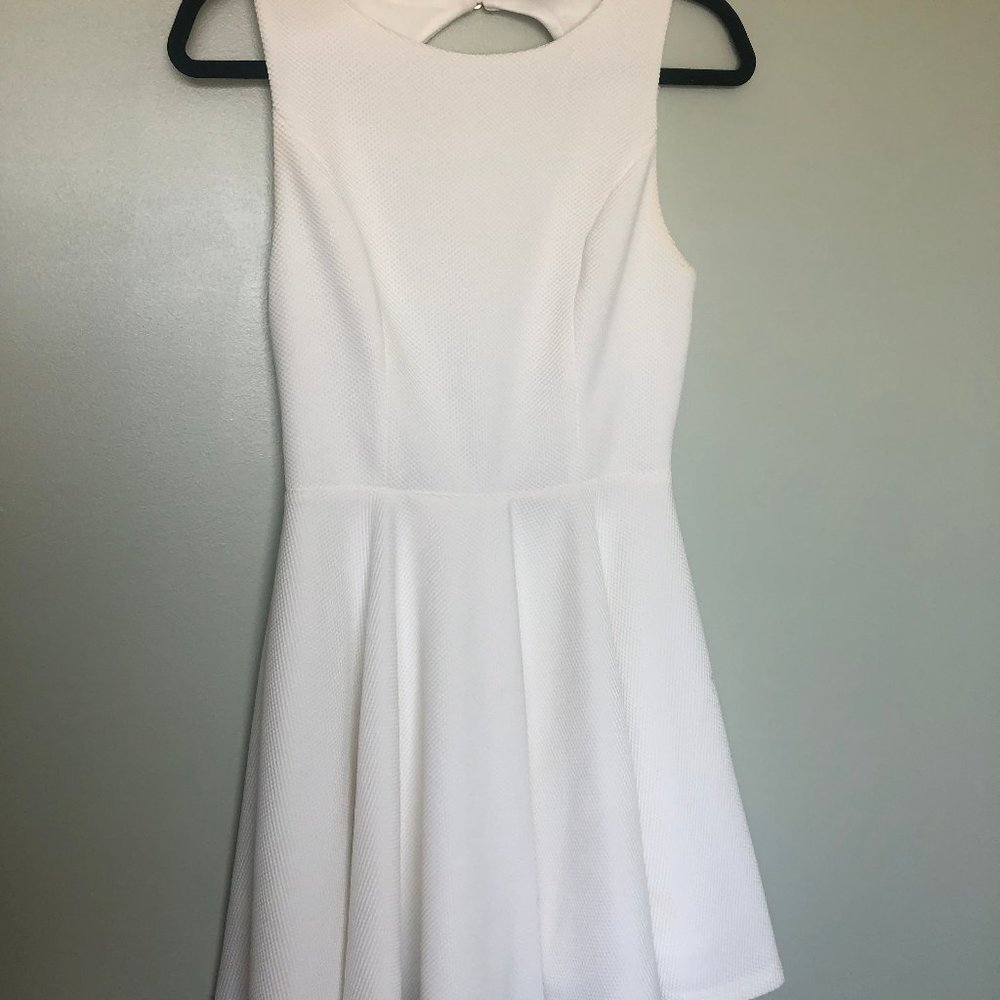 white dress